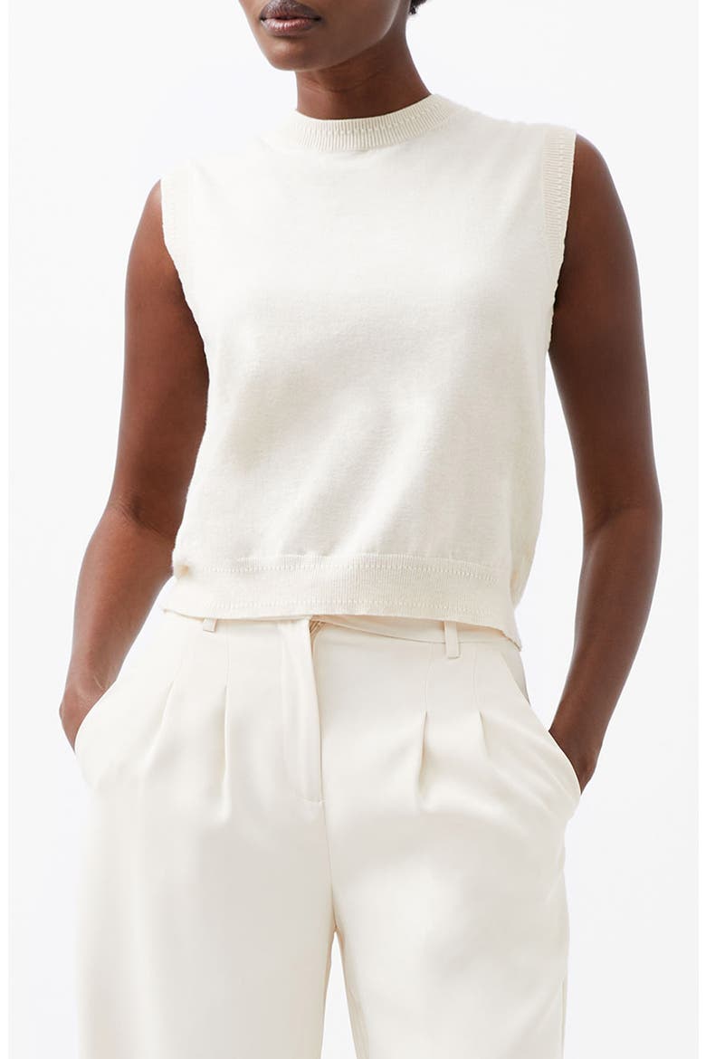 Cosysoft Sleeveless Sweater, Main, color, LIGHT OATMEAL