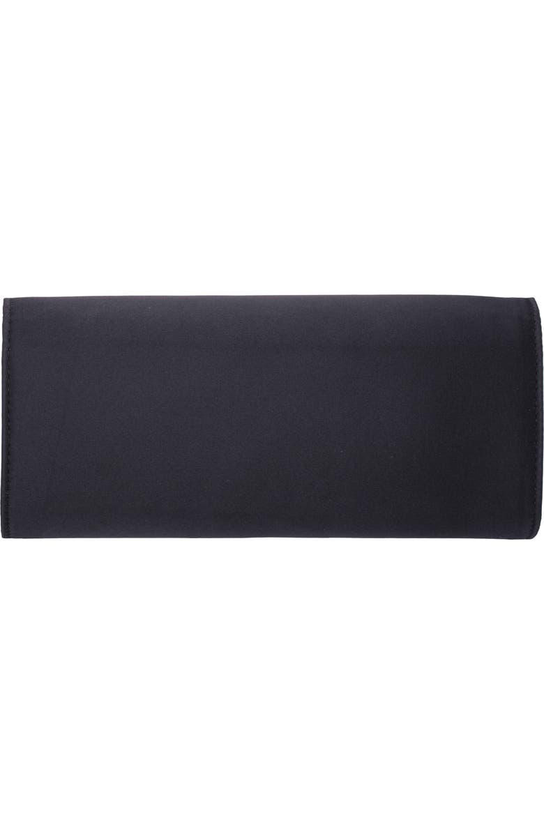 Nina Twila Envelope Clutch, Alternate, color, Black
