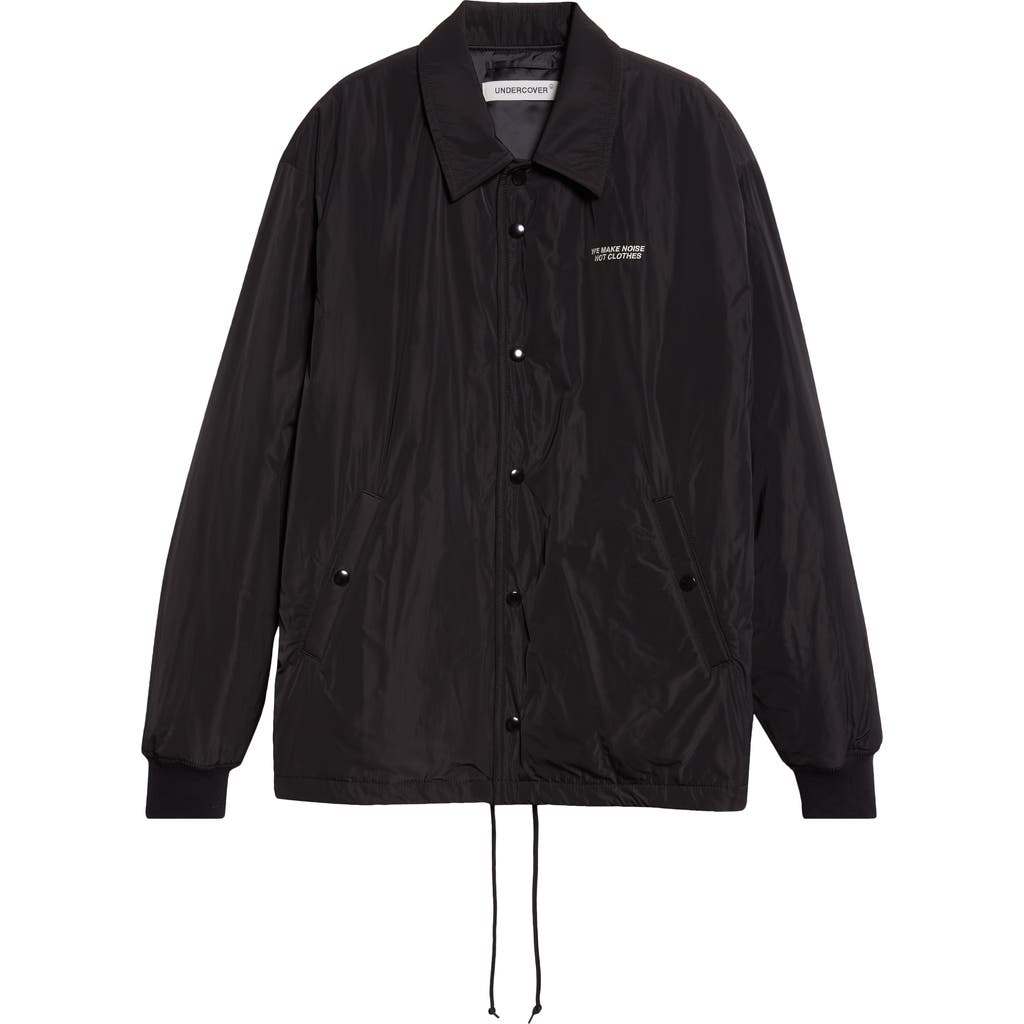 Undercover For All Rebels Satin Jacket In Black