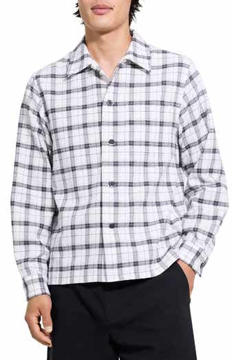 Button-Up in Checked Cotton Shirt