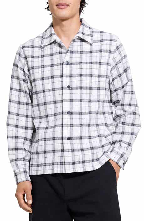 Button-Up in Checked Cotton Shirt