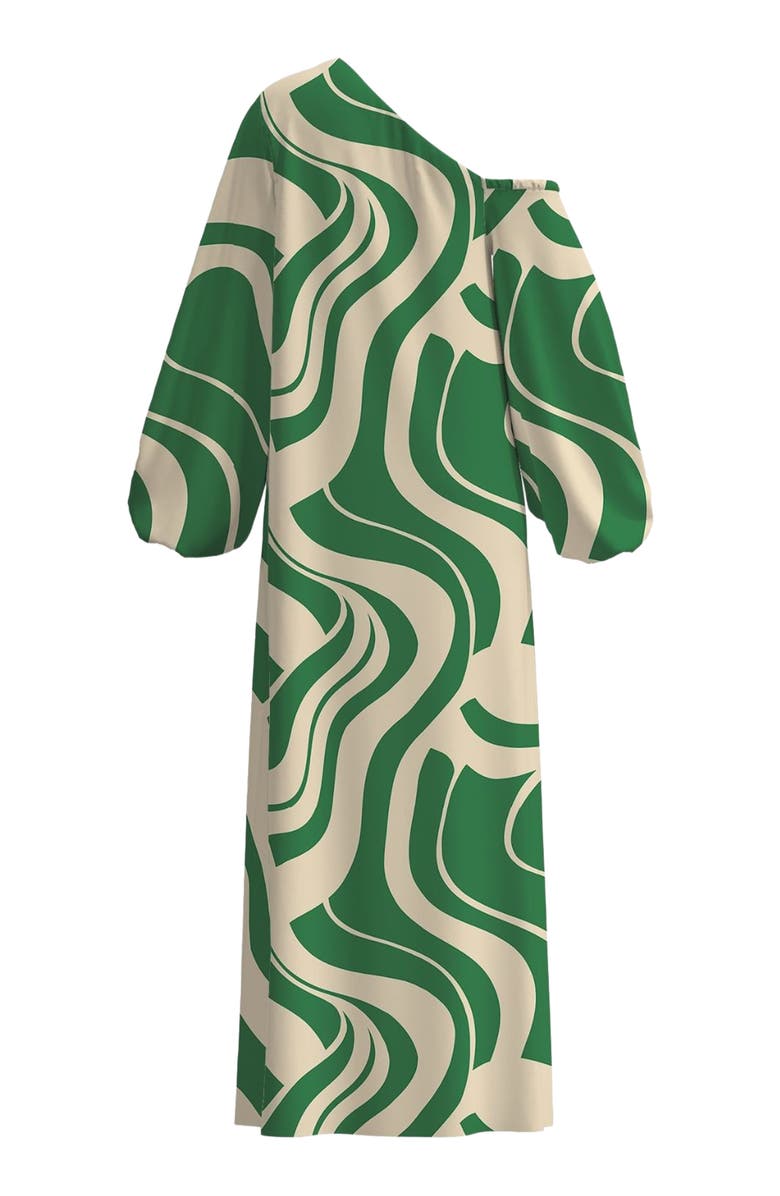 DIARRABLU Niva Dress, Alternate, color, Luze Olive