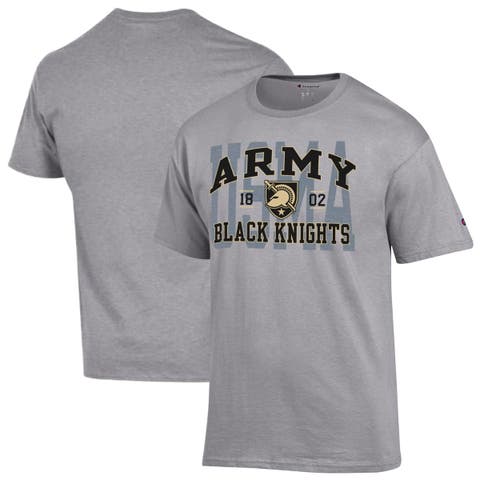 Men's Champion Heather Gray Army Black Knights Varsity T-Shirt