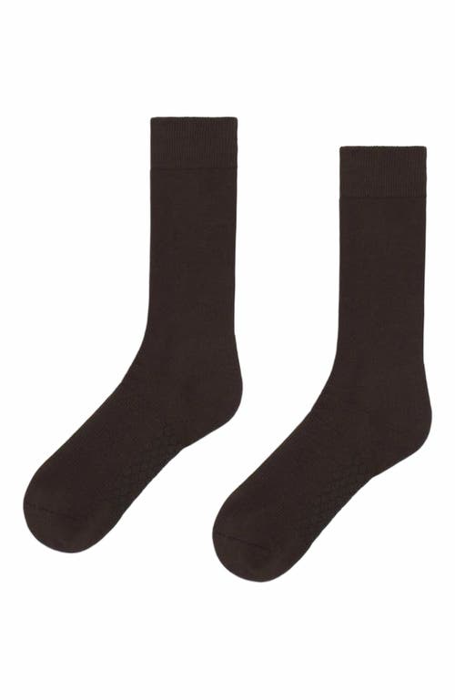 Ministry Of Supply Atlas Crew Sock In Brown
