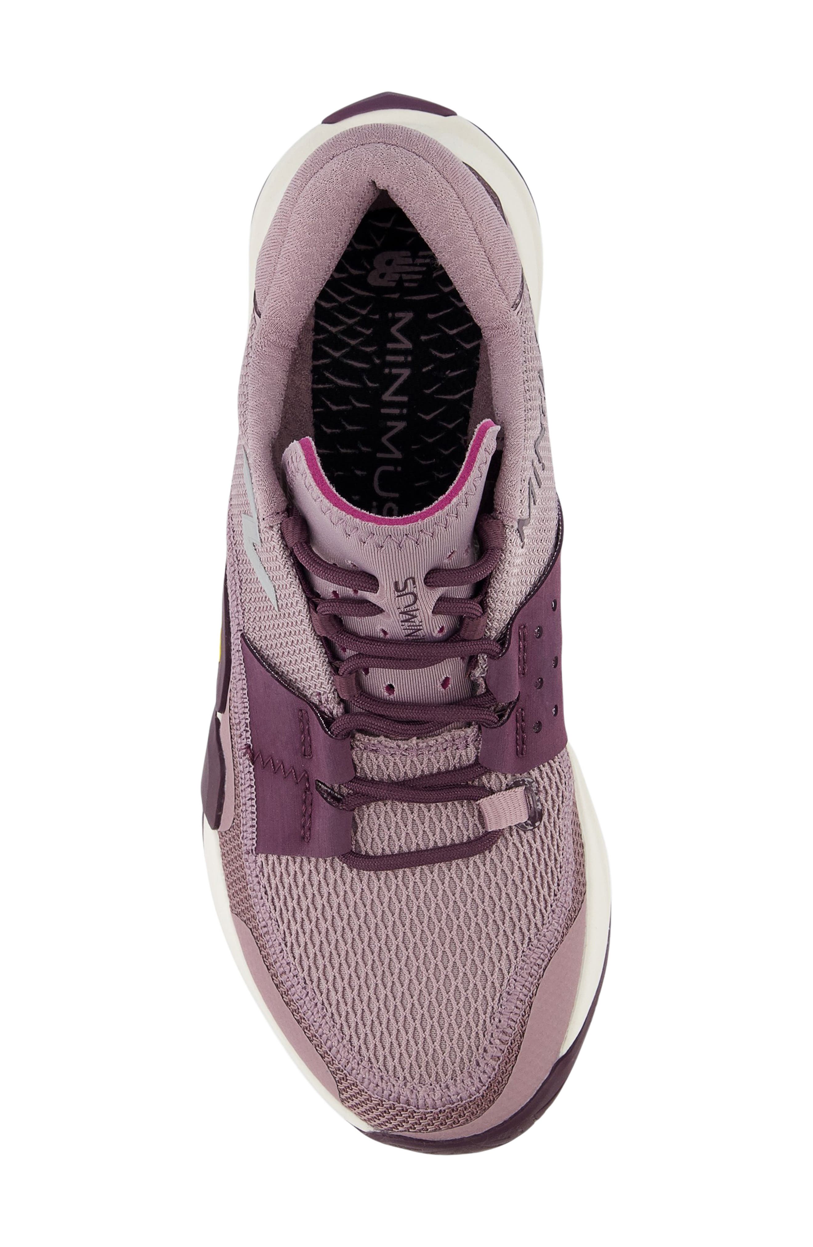 New Balance Minimus TR v2 Running Shoe, Alternate, color, Ice Wine/ Plum Brown