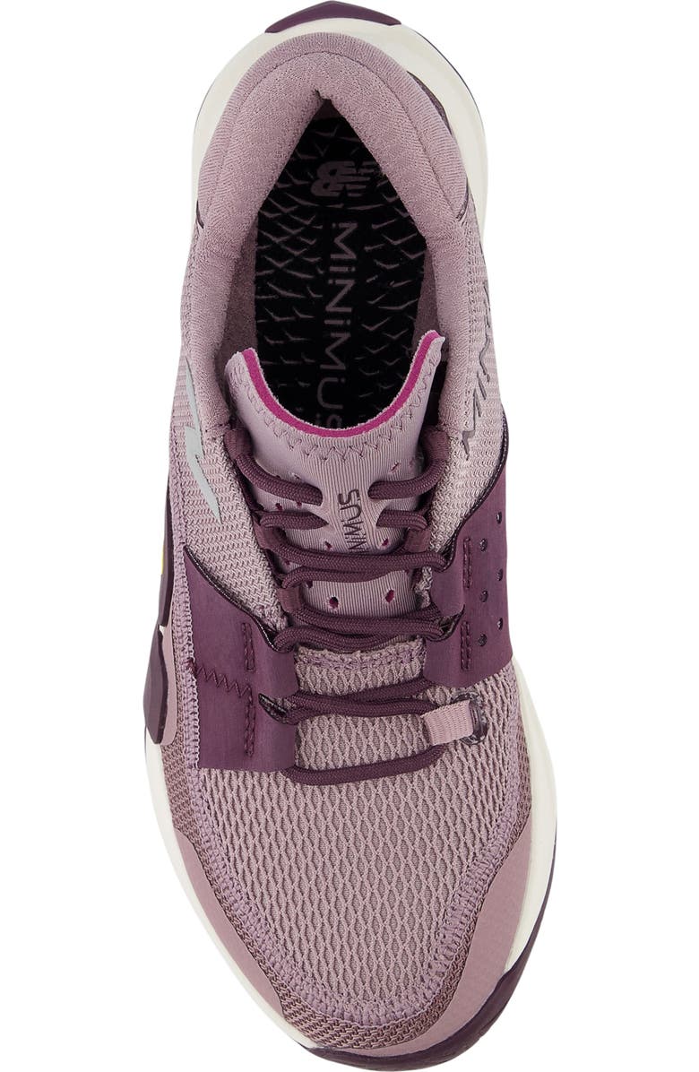 New Balance Minimus TR v2 Running Shoe, Alternate, color, Ice Wine/ Plum Brown