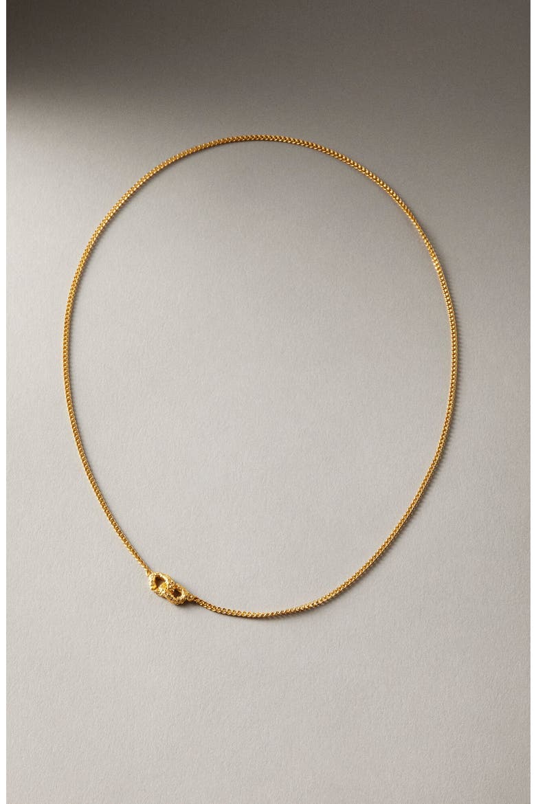 Neat Necklace Gold, Main, color, Gold