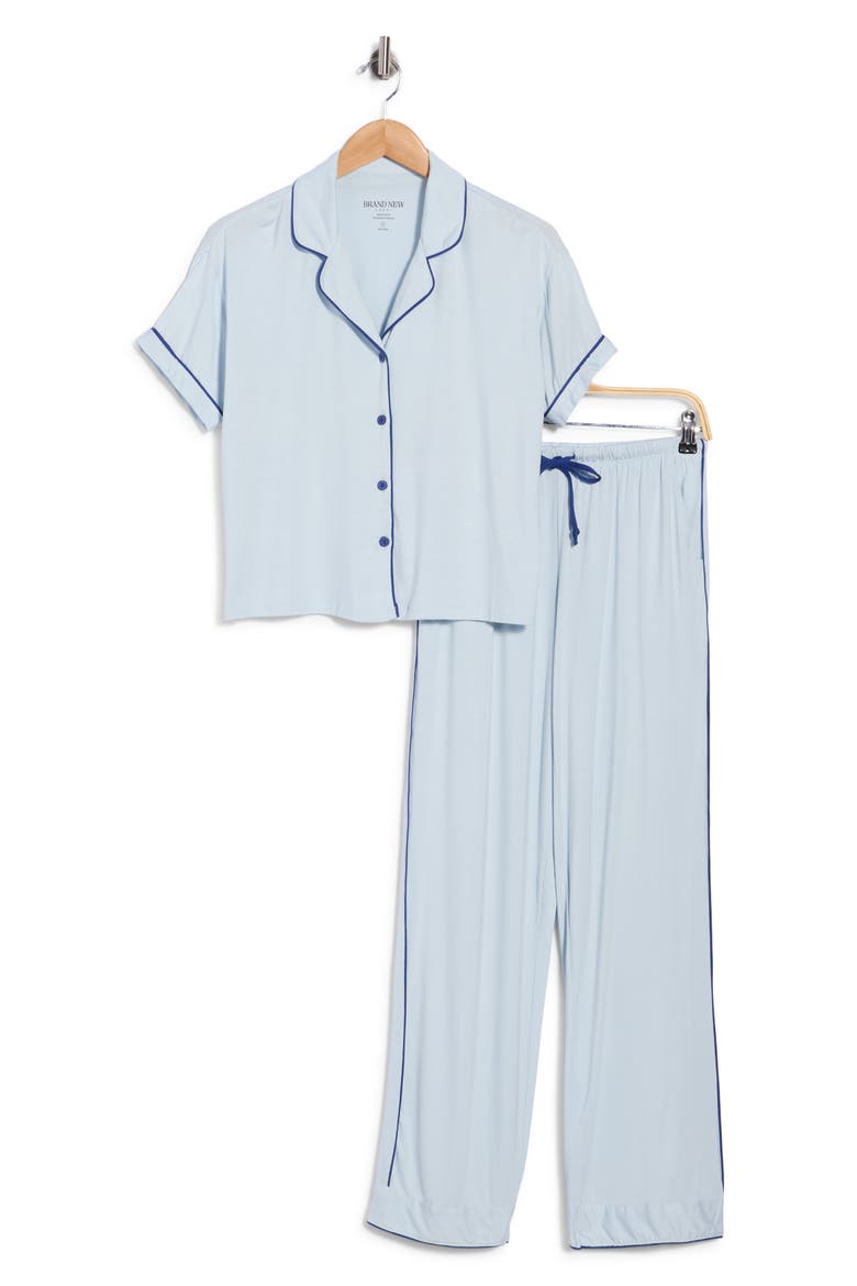 Sophia PJ Set, Alternate, color, BALLAD BLUE