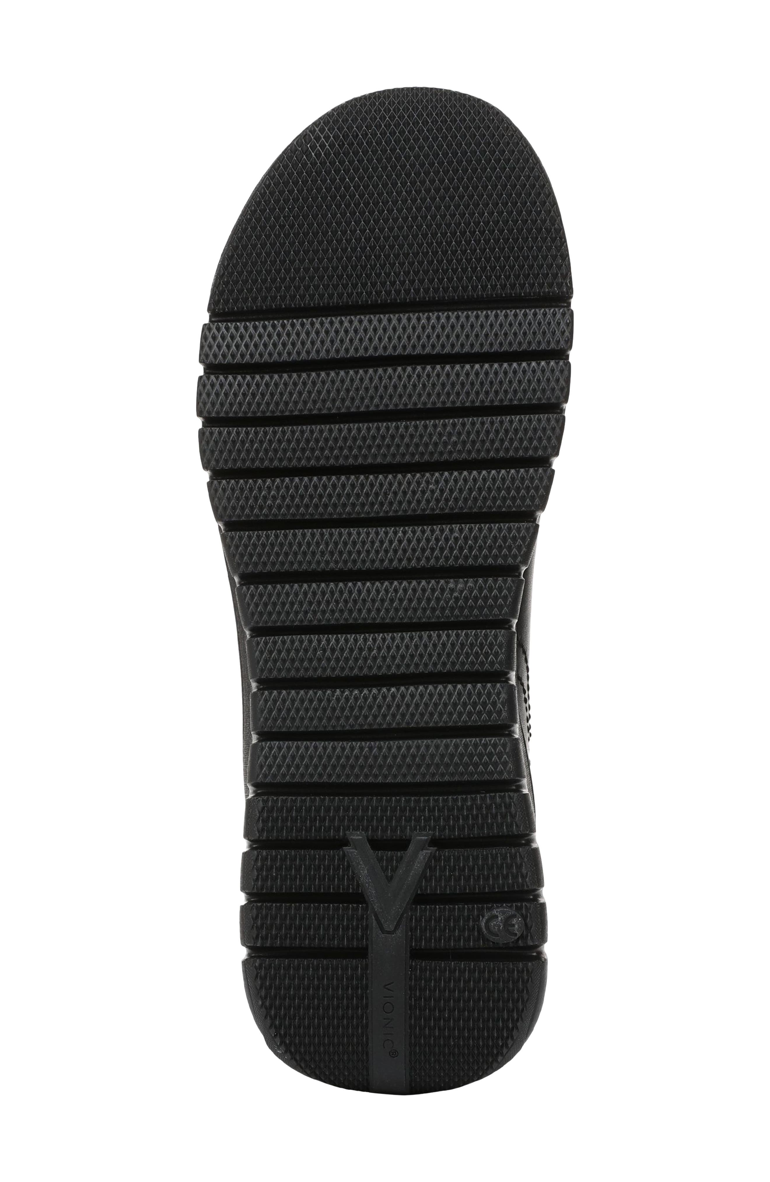 Vionic Uptown Sneaker - Wide Widths Available, Alternate, color, Black/ Black