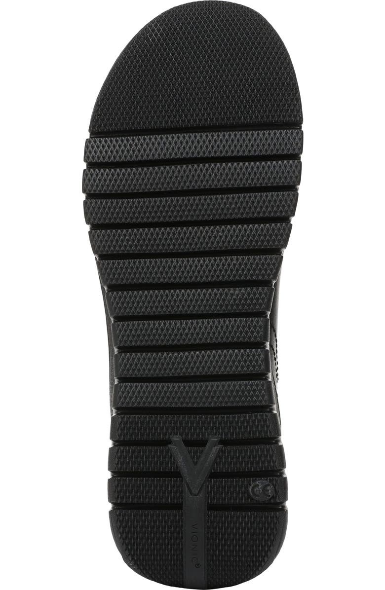 Vionic Uptown Sneaker - Wide Widths Available, Alternate, color, Black/ Black