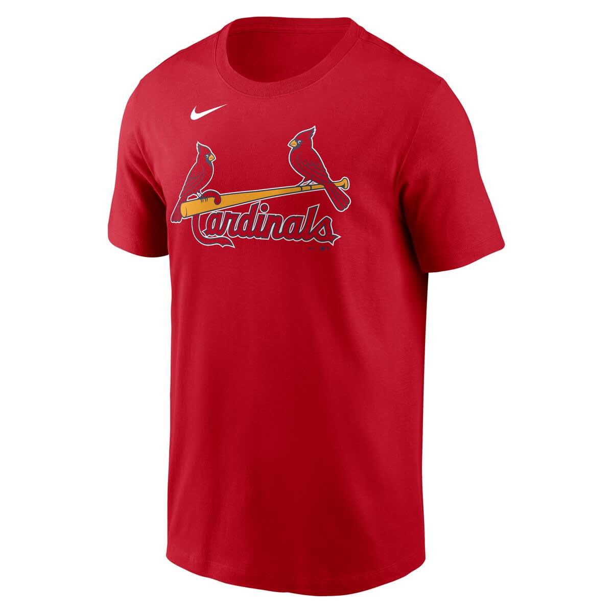 Nike Men's Nike Masyn Winn Red St. Louis Cardinals Name & Number T ...