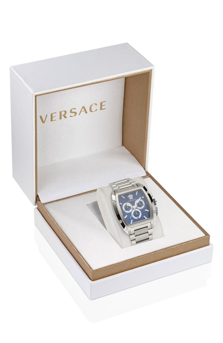 Versace Dominus Chronograph Bracelet Watch, 42mm x 50mm, Alternate, color, 