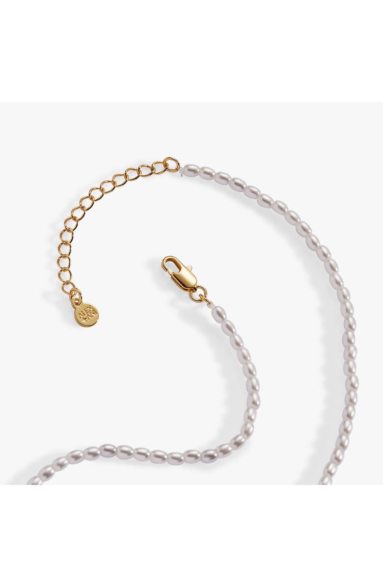 Alex and Ani Moonlight Beach Pearl Charm Necklace, Alternate, color, Multi