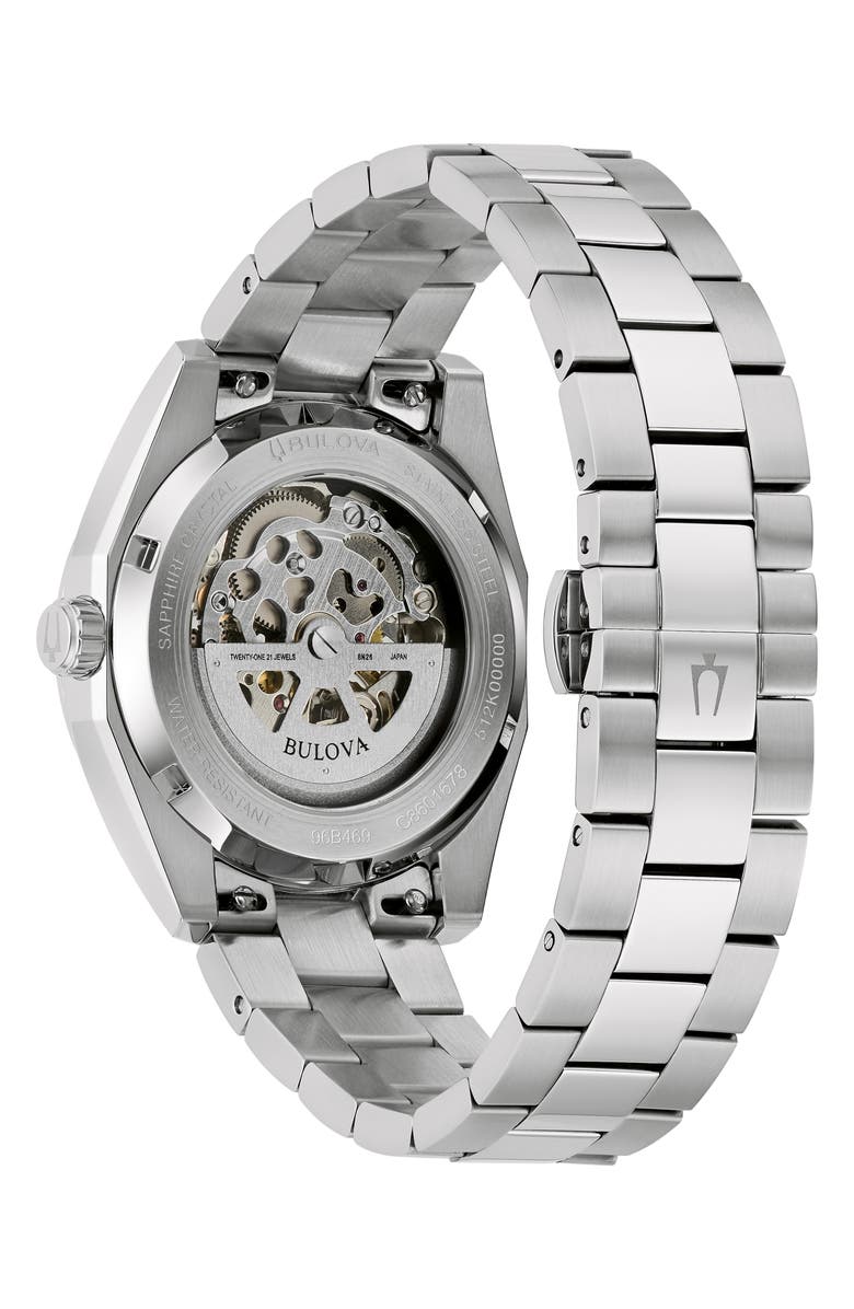 BULOVA Surveyor Automatic Bracelet Watch, 39mm, Alternate, color, 