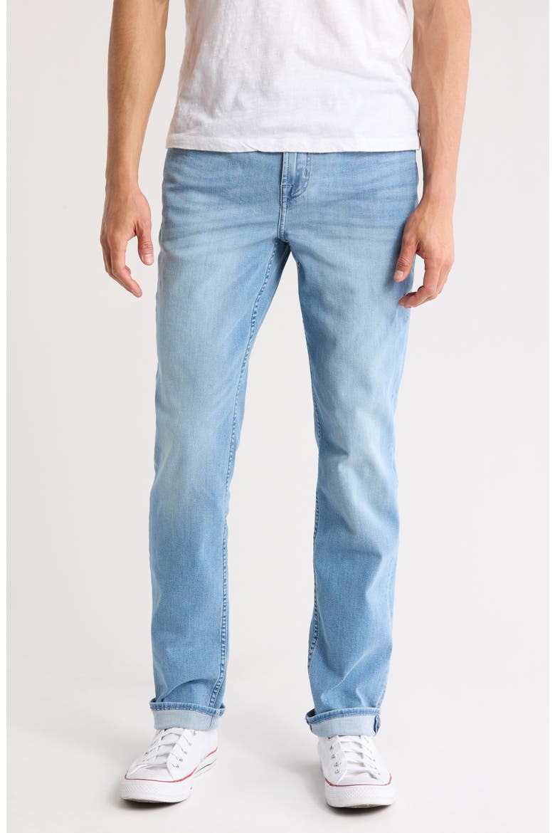 Slimmy Squiggle Slim Straight Leg Jeans, Main, color, SFAX