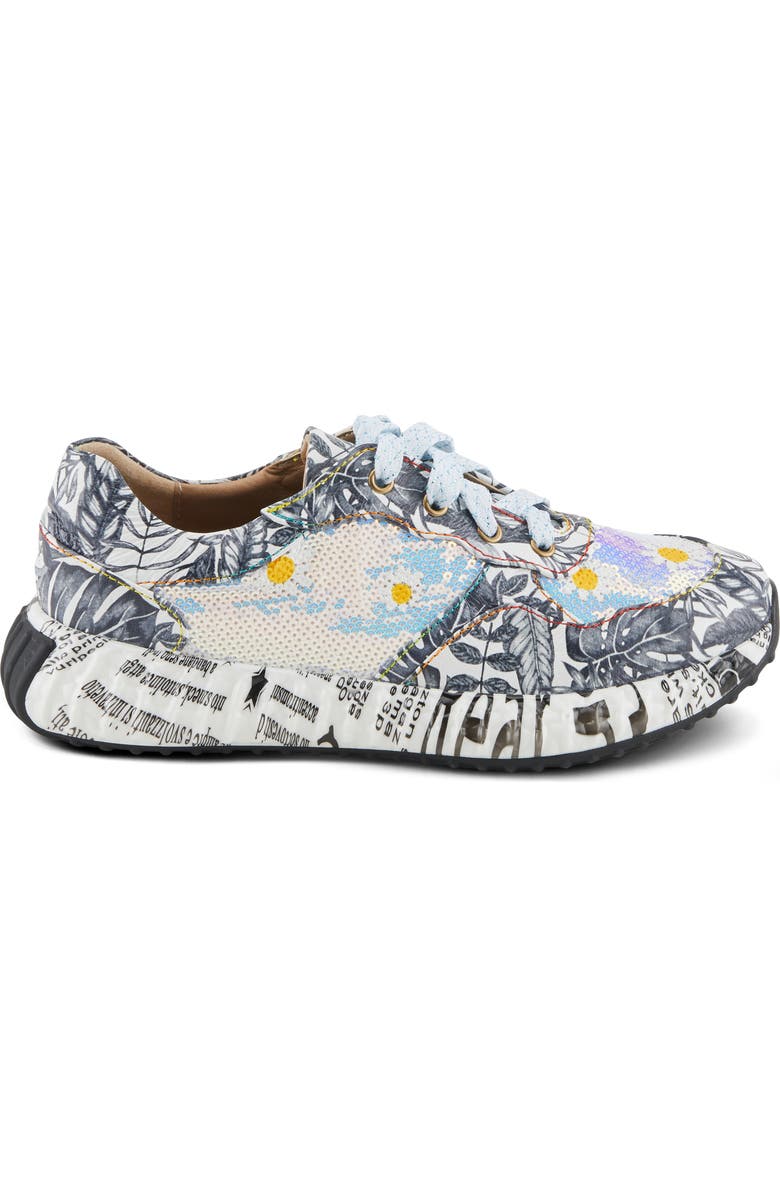 L'Artiste by Spring Step Zingy Sneaker, Alternate, color, Grey Multi