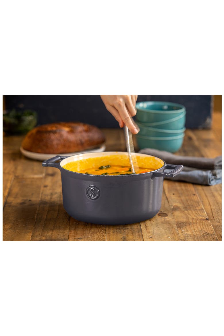Selects 5-Quart Casserole Pot, Alternate, color, GREY