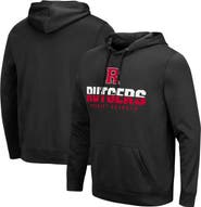 COLOSSEUM Men's Colosseum Black Rutgers Scarlet Knights Lantern Pullover Hoodie