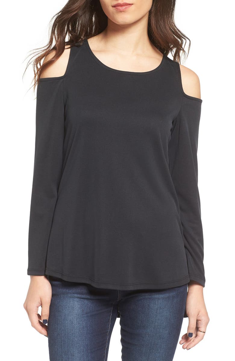 Ten Sixty Sherman Cold Shoulder Tee, Main, color, 