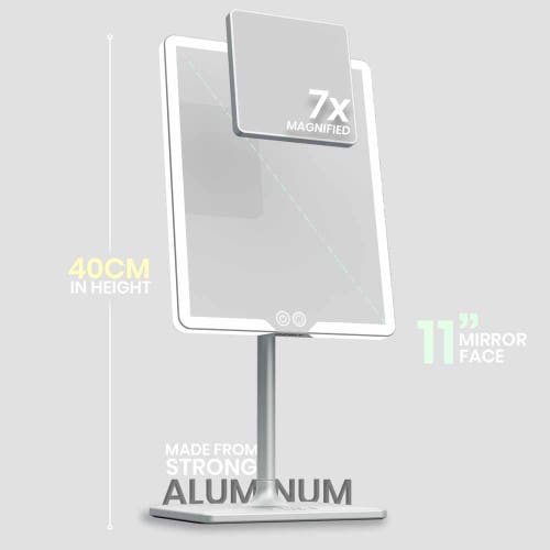 Luna London Orbit Mirror In Gray