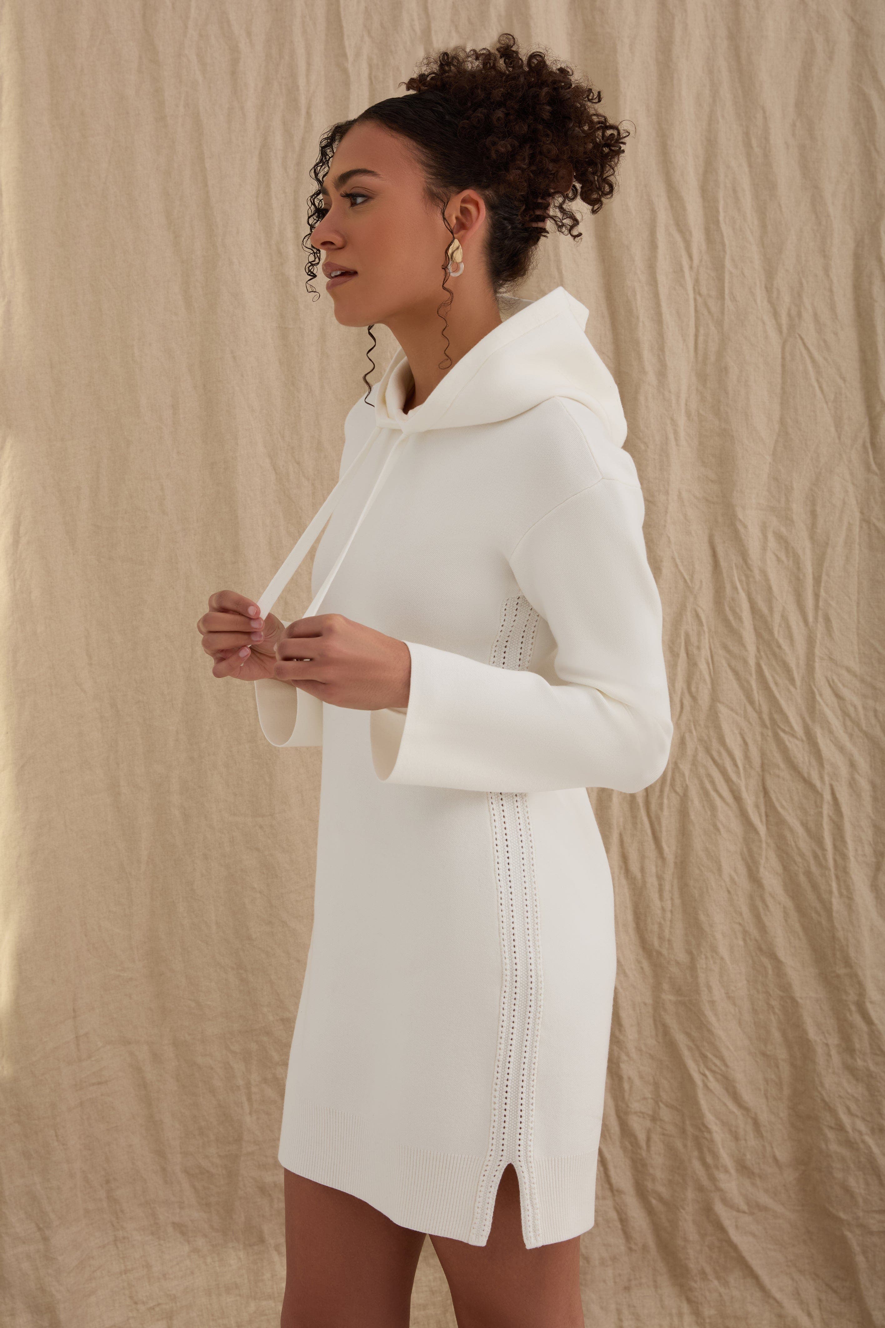 The Sweater Hoodie Mini Dress - image 4