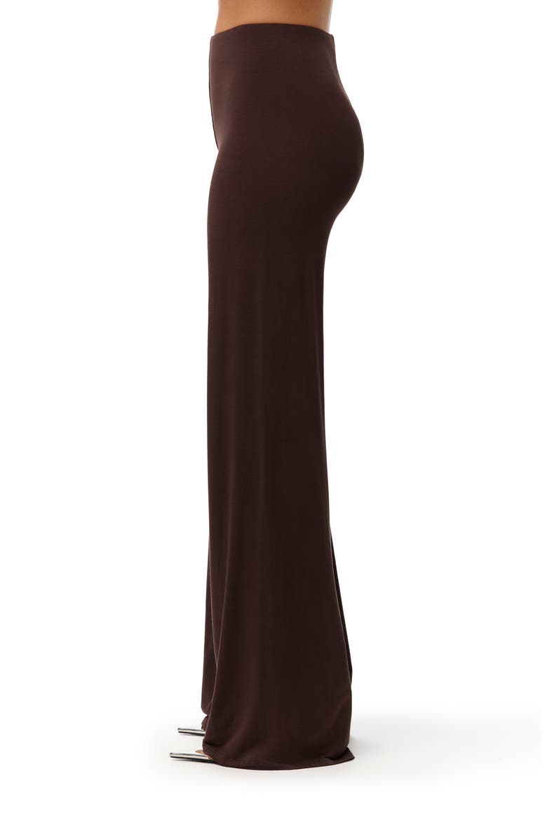 Wide Leg Pants, Alternate, color, DARK CHOCOLATE