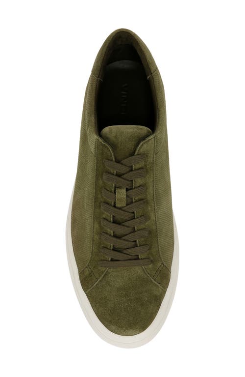 Vince Fulton Sneaker In Olive Smoke
