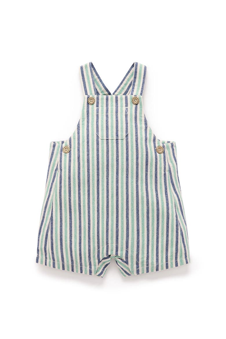 Striped Overalls, Main, color, Iguana Stripe