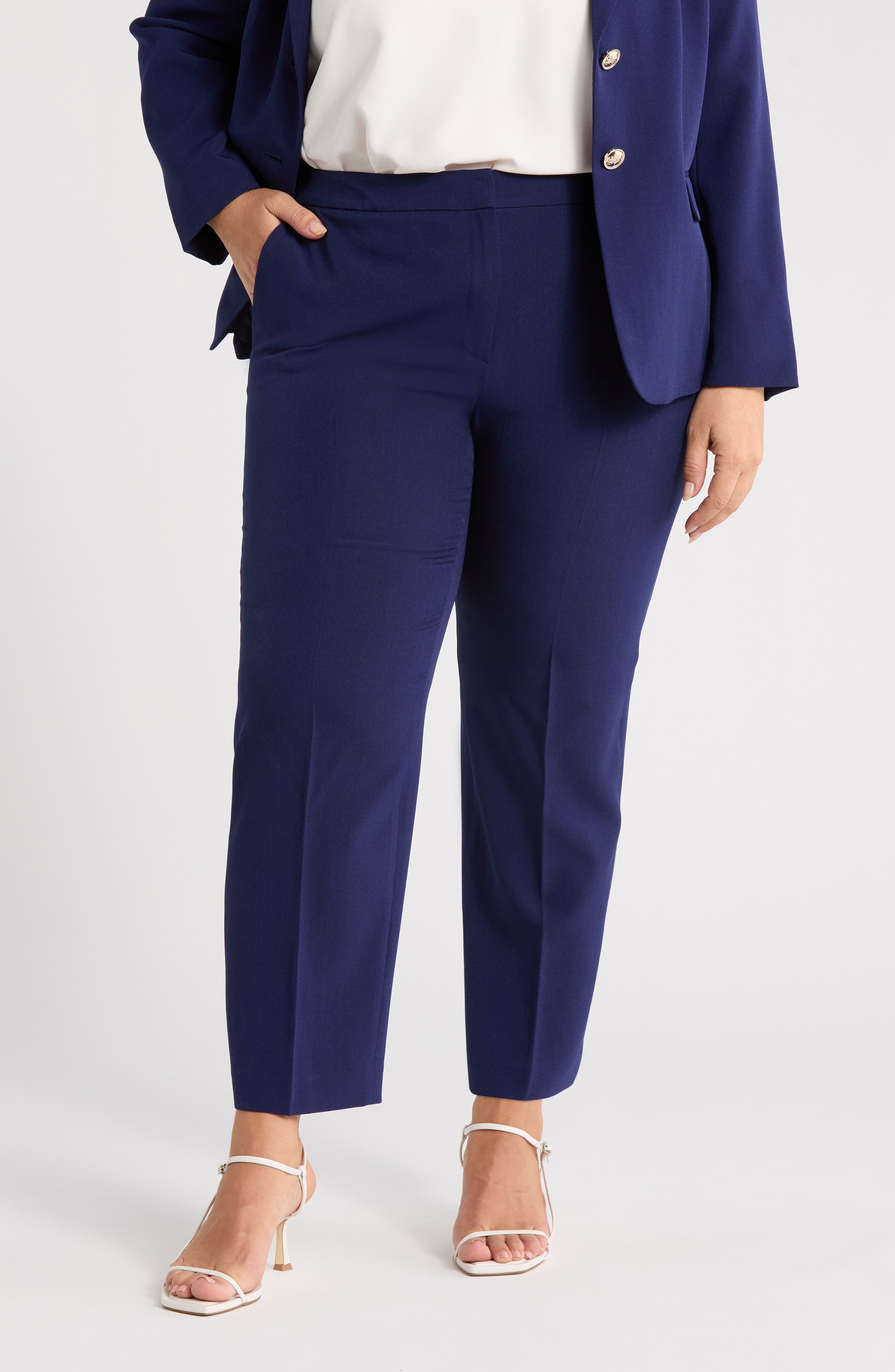 Elastic Back Pants - image 3