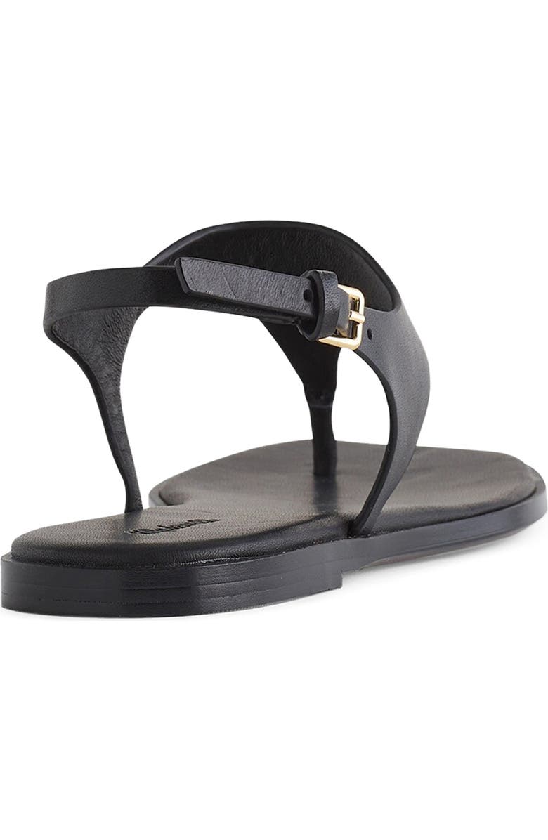 Madewell Piaule Sandal, Alternate, color, True Black