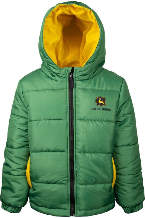 Quilted Hooded Puffer Jacket