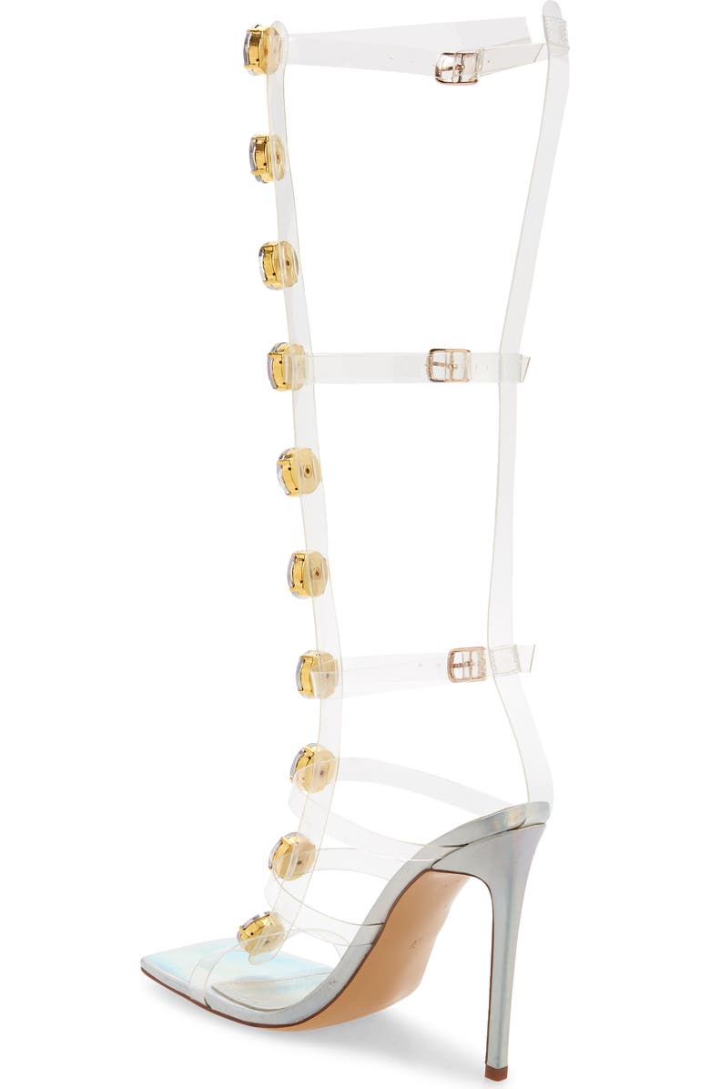 AZALEA WANG Esme Strappy Cage Sandal, Alternate, color,