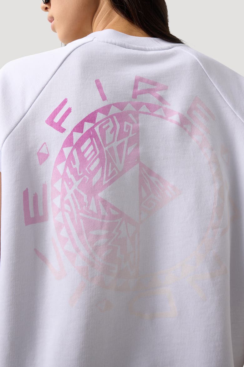 Ilea UV Sweatshirt, Alternate, color, White