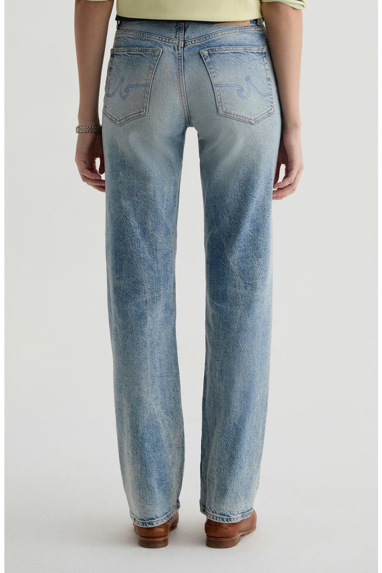 Sydney High Waist Relaxed Straight Leg Jeans, Alternate, color, 17 YEARS FORLORN