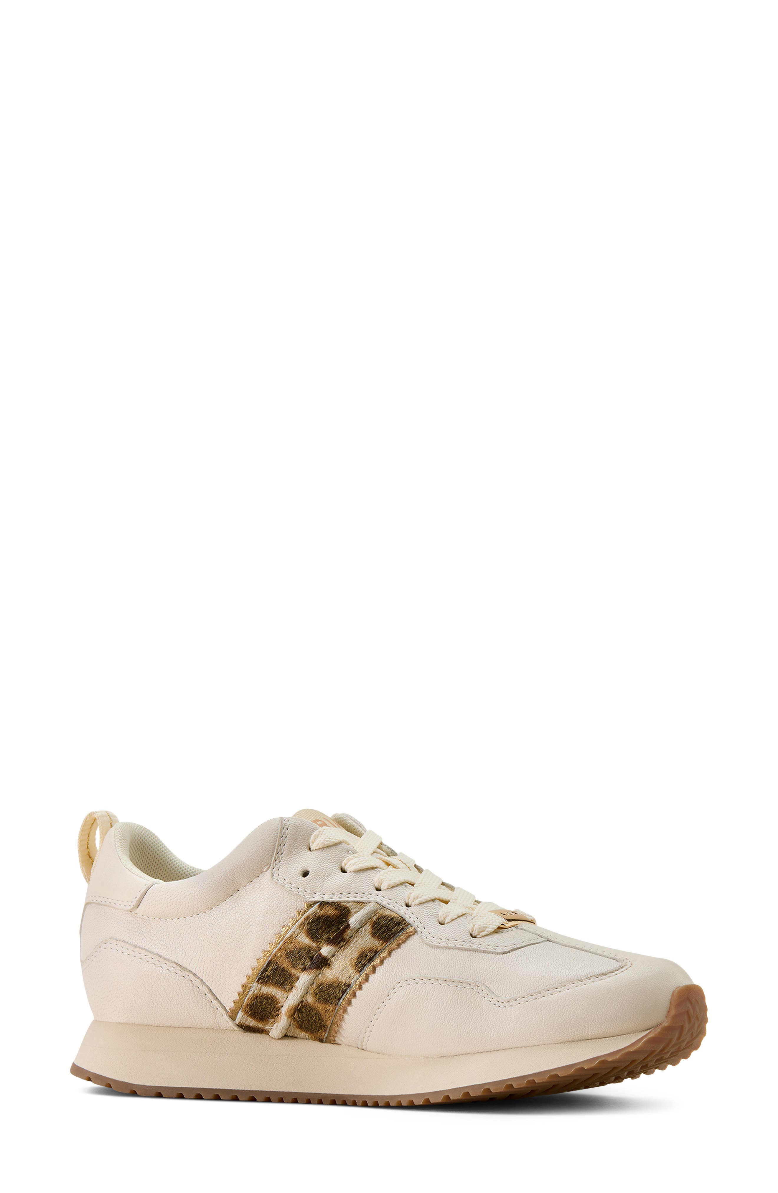 Ariat Ranch Runner Shoe, Alternate, color, Bright Cream