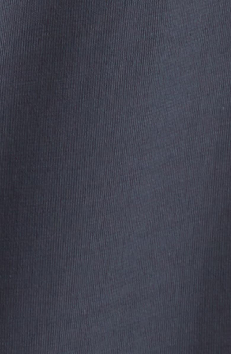 Lemaire Layered Draped Crepe Jersey Dress, Alternate, color, Charcoal