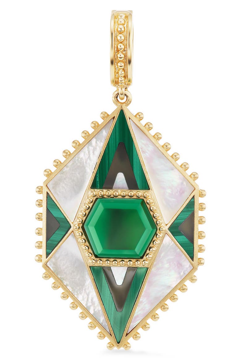 Marrakesh Pendant, Main, color, GREEN