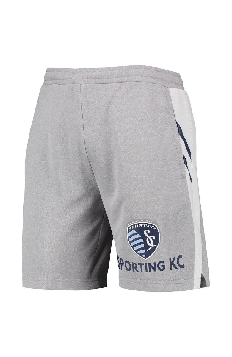 CONCEPTS SPORT Men's Concepts Sport Gray Sporting Kansas City Stature Shorts, Alternate, color, Gray