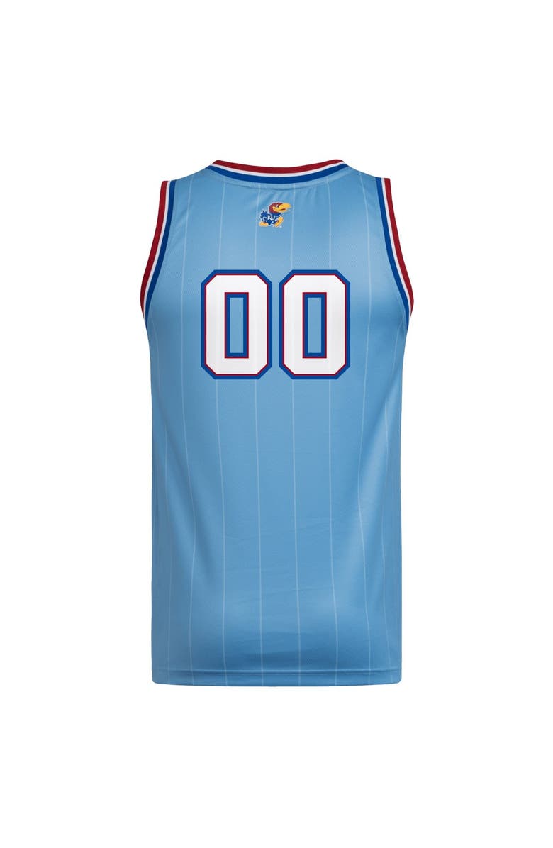 adidas Men's adidas #00 Light Blue Kansas Jayhawks Replica Swingman Jersey, Alternate, color, Light Blue