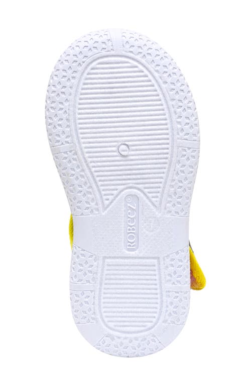 Robeez ® Kids' Tropical Vibes Sandal In Bright Pink
