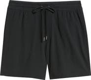 Nordstrom Seaport Knit Cotton Drawstring Shorts