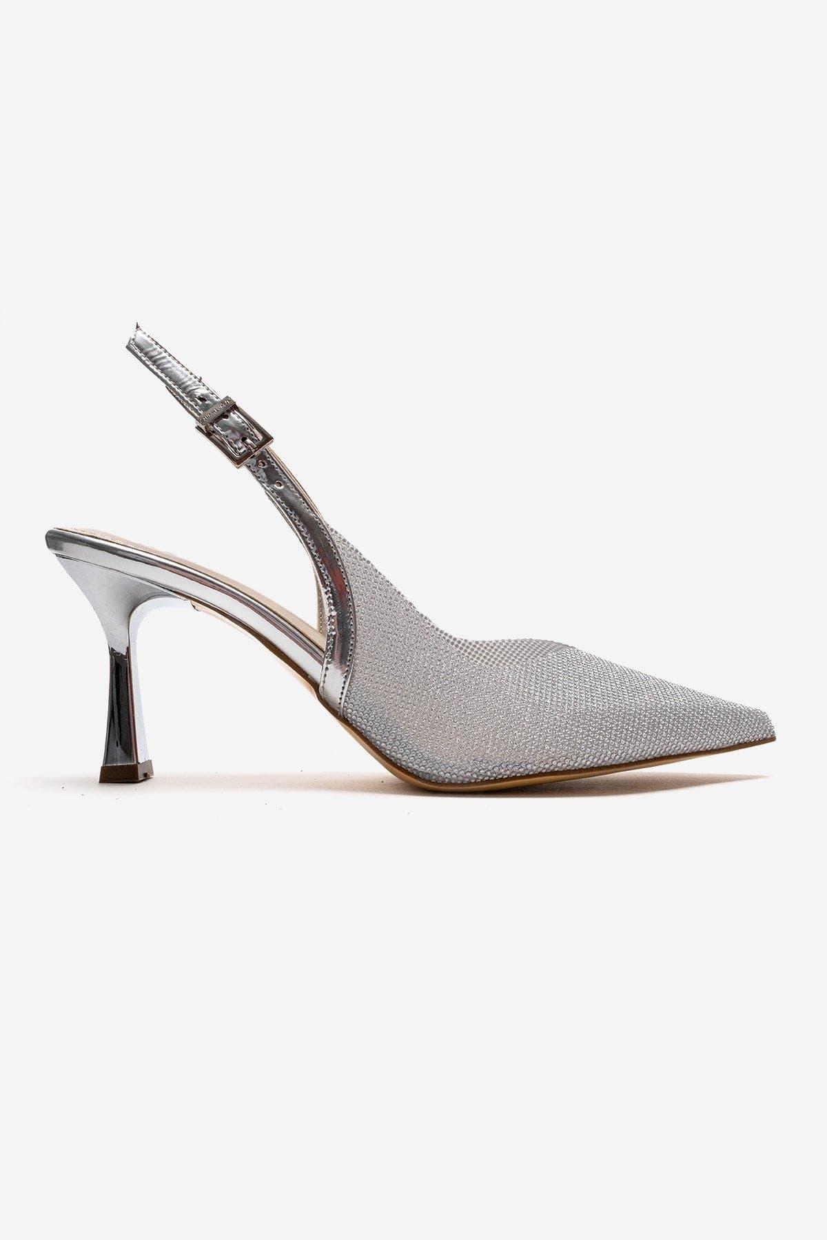 Dorata Embellished Stiletto Pump, Alternate, color, Silver