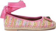 Kurt Geiger London Pimlico Espadrille Ankle Wrap Ballet Flat