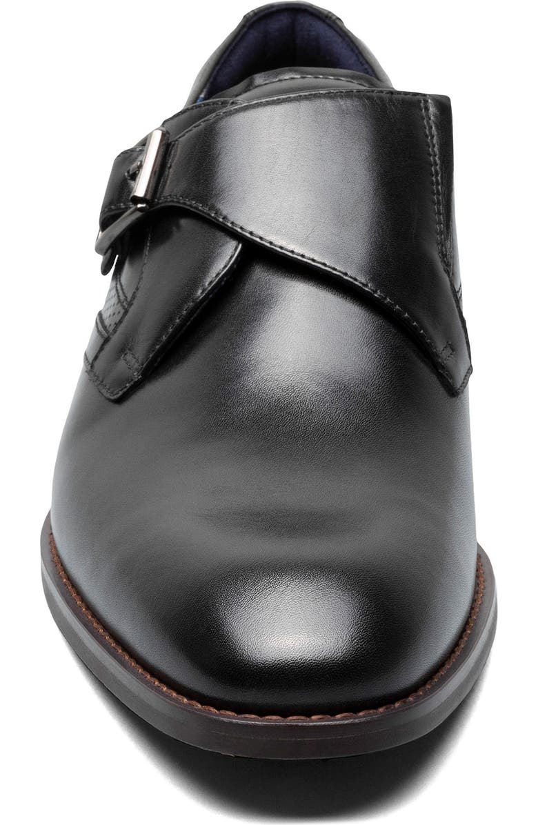 Stacy Adams Karcher Plain Toe Monk Strap Shoe, Alternate, color,