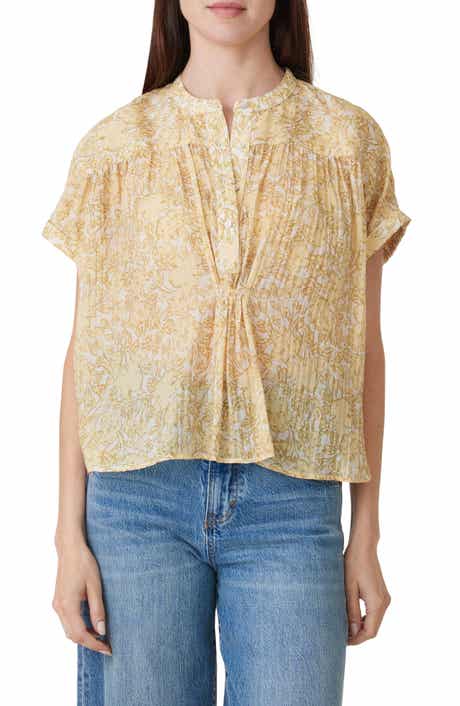 Habitual Half Placket Blouse