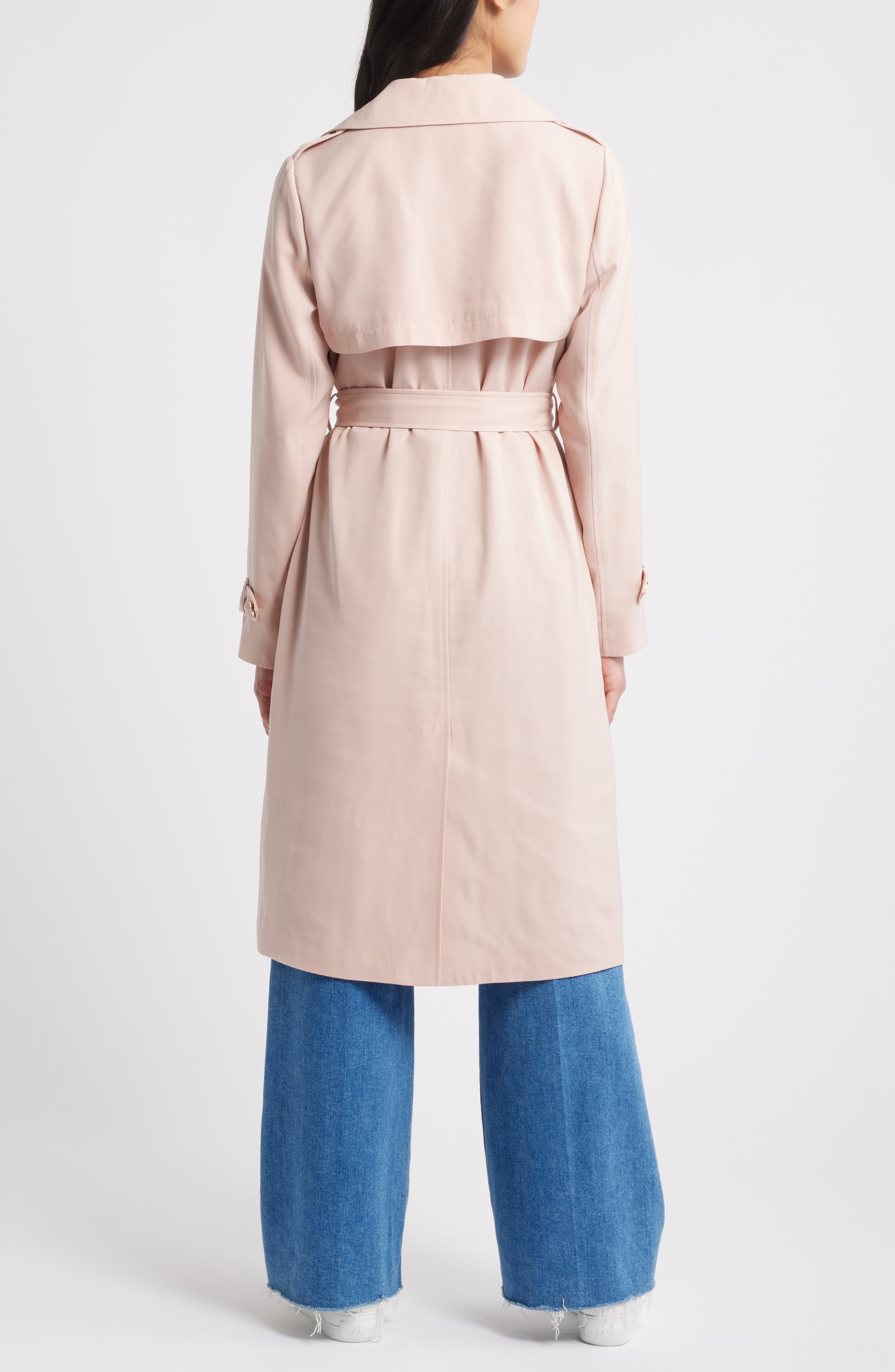 Gabardine Trench Coat - image 2