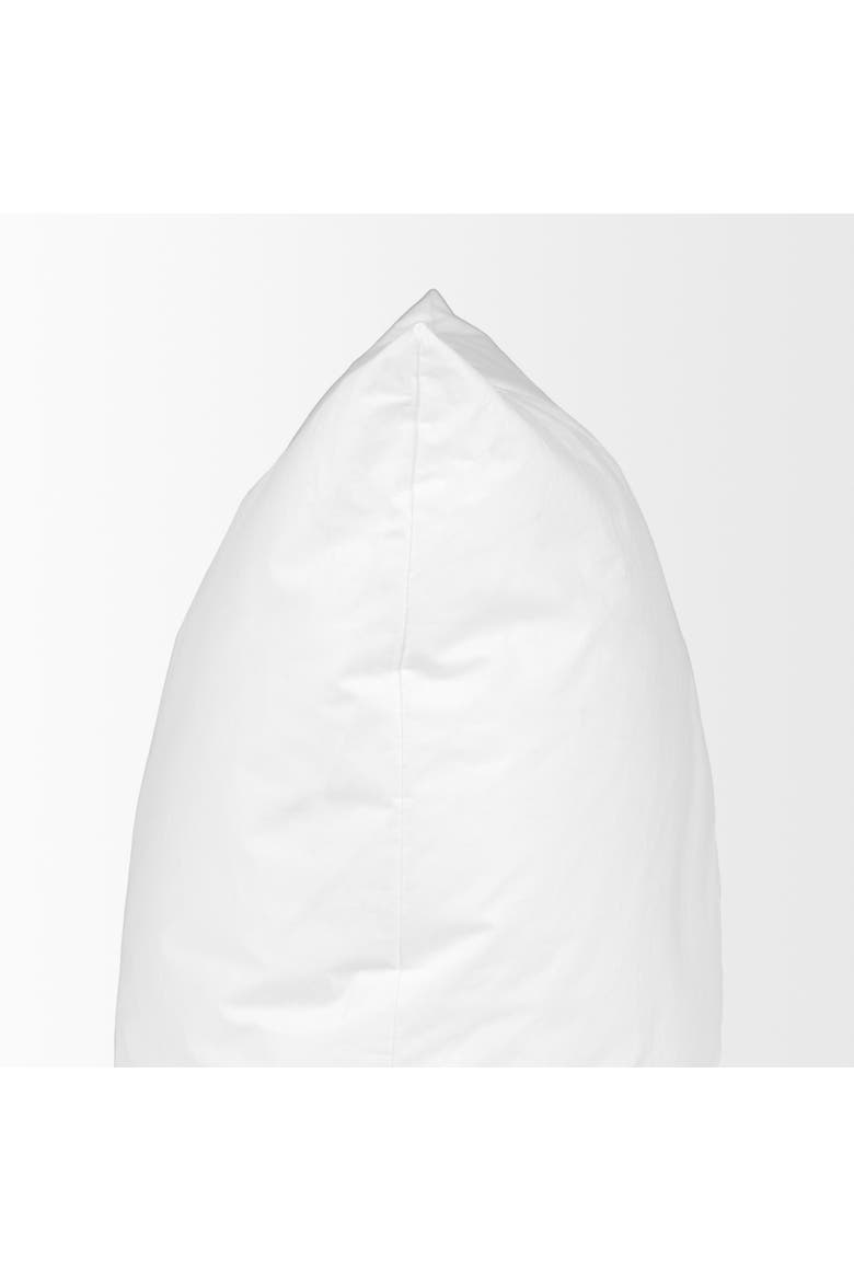 18 x 18 Non-Allergen Pillow insert, Alternate, color, White