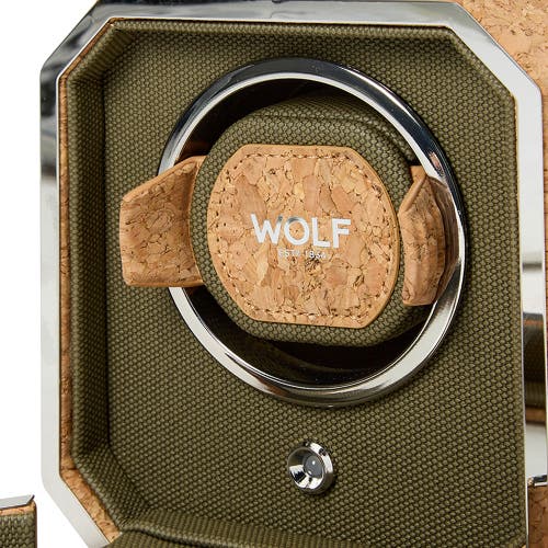 Wolf Cortica Single Watch Winder In Natural Cork