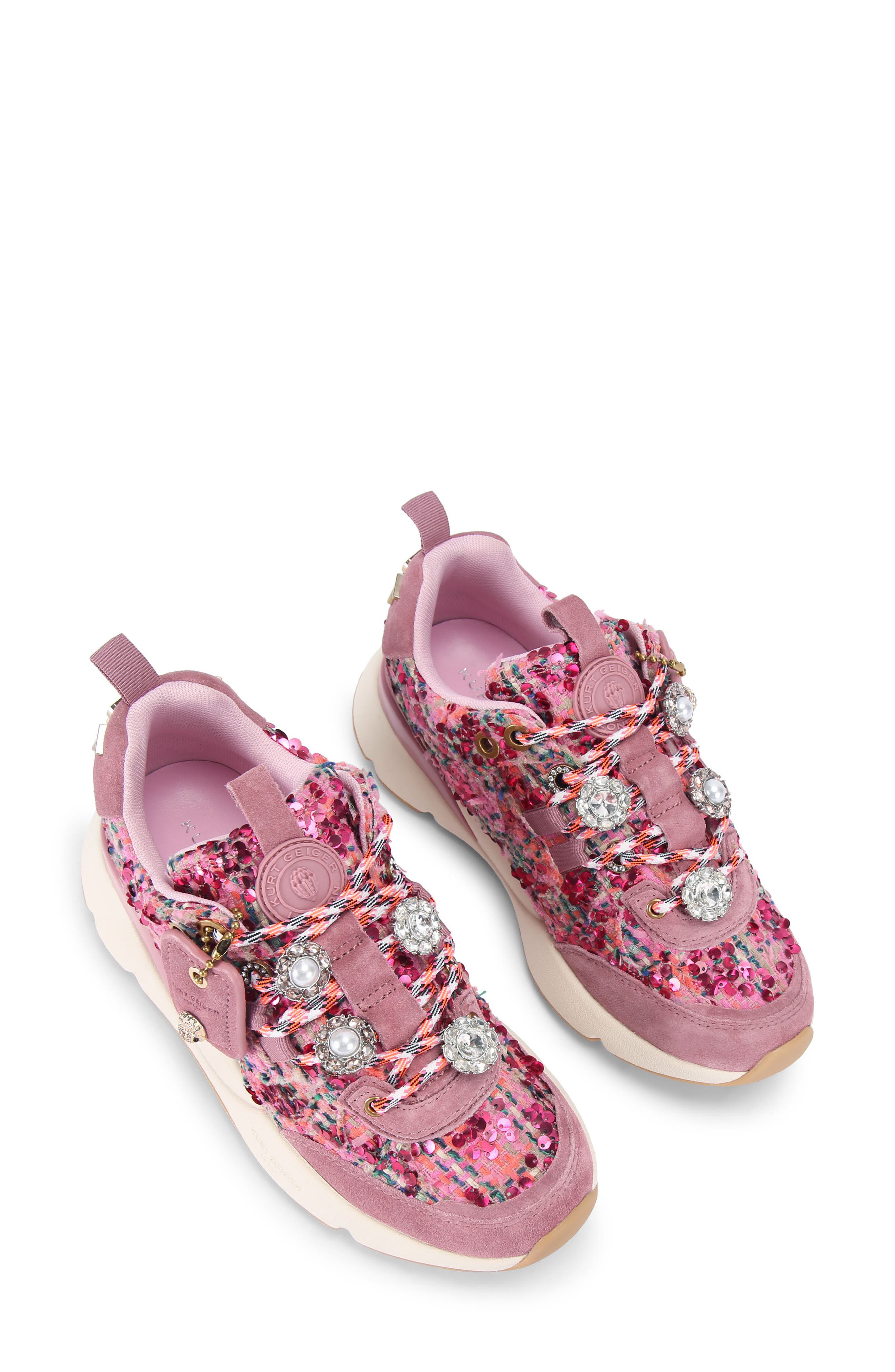 Kurt Chunky Sole Sneaker, Alternate, color, OPEN PINK