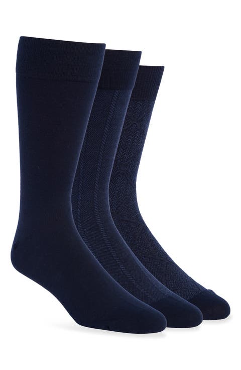 Assorted 3-Pack Crew Socks